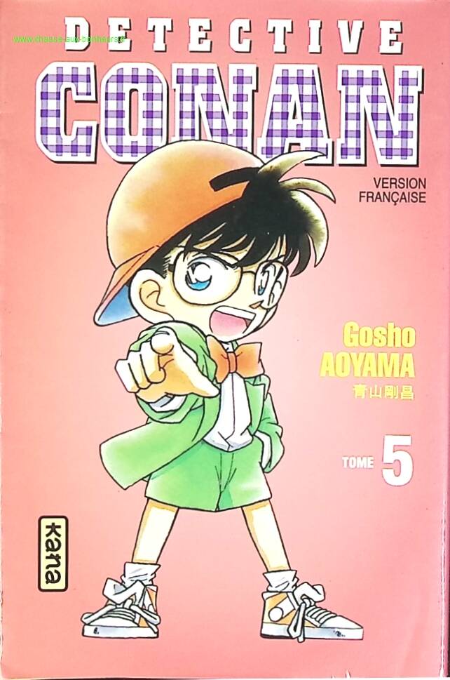Détective Conan - Tome 5 - Gosho Aoyama - livre Manga