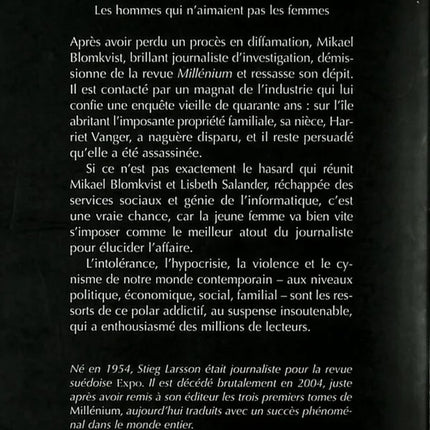 Millennium Volume 1 - Men Who Didn't Like Women - Stieg Larsson - 2010 - book