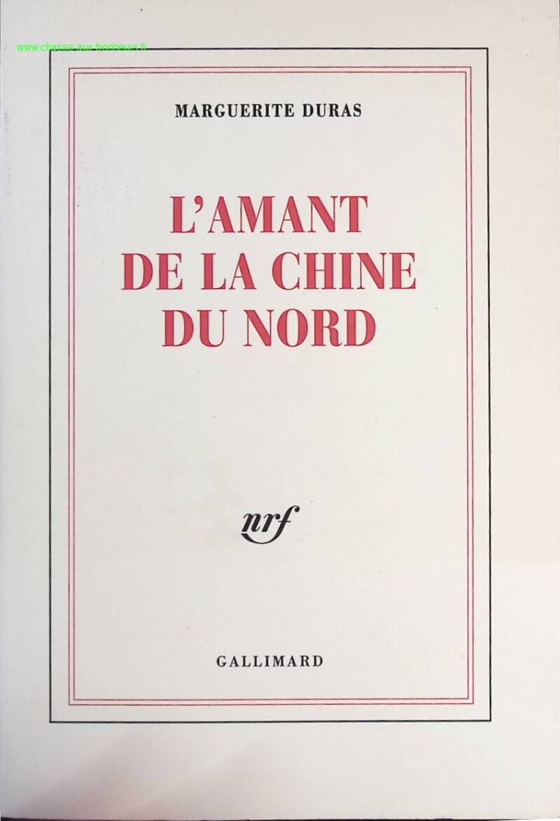 The Lover from North China - Marguerite Duras - Book