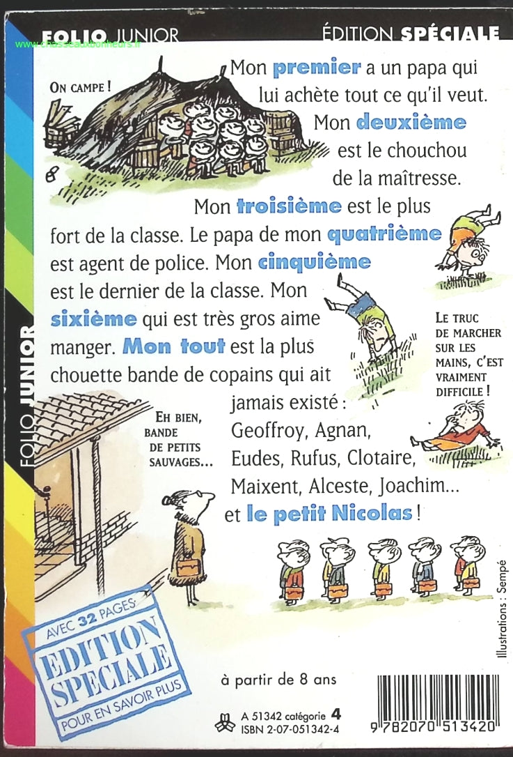 Le Petit Nicolas Et Les Copains - Jean-Jacques Sempé, René Goscinny - livre