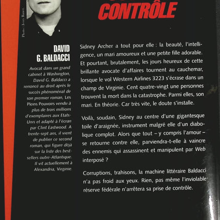 Une Femme Sous Contrôle - David Baldacci - livre