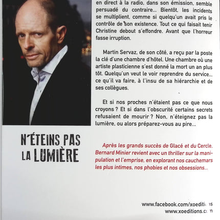 N'éteins pas la lumière - Bernard Minier - livre
