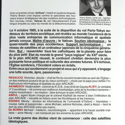 Vatican III - Thierry Breton - livre