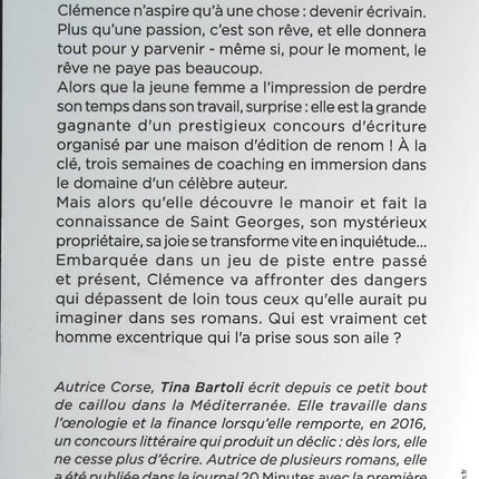 L'ancre noire - Tina Bartoli - livre