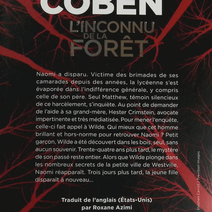 L'Inconnu de la forêt - Harlan Coben - livre