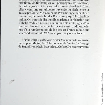 Ma cerisaie - Marina Vlady - livre