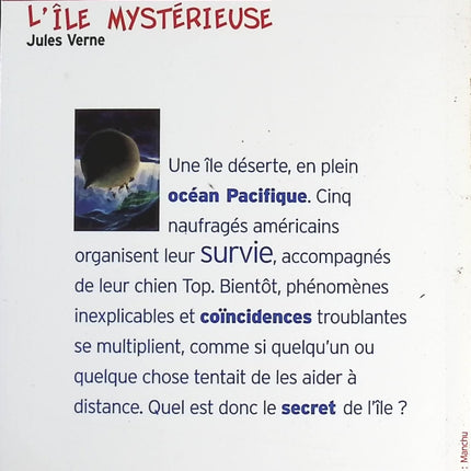 L'île mystérieuse - Jules Verne - livre