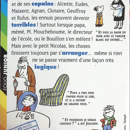 Le Petit Nicolas A Des Ennuis - Jean-Jacques Sempé, René Goscinny - livre