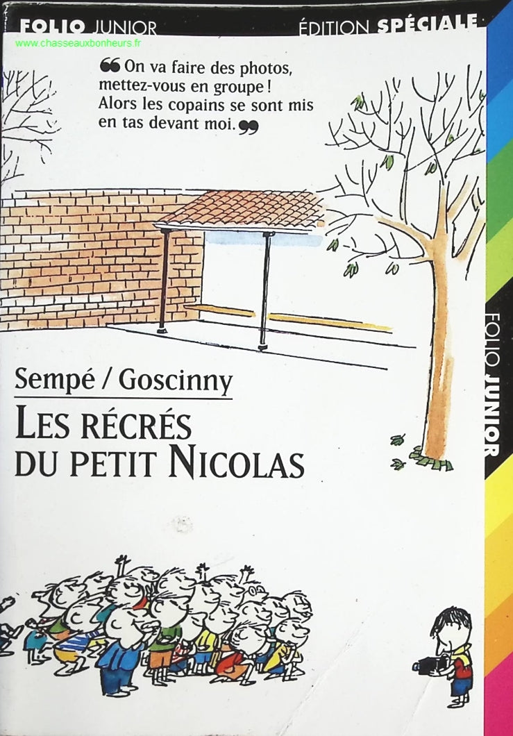 Les Récrés Du Petit Nicolas - Jean-Jacques Sempé, René Goscinny - livre
