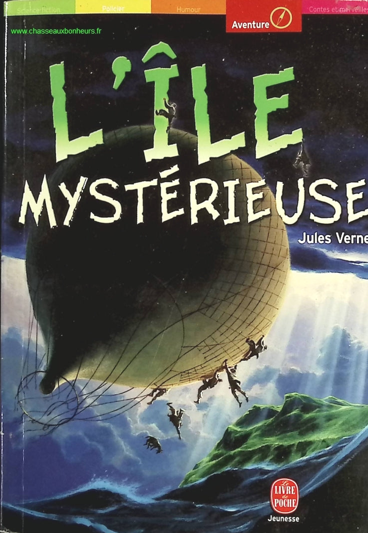 L'île mystérieuse - Jules Verne - livre