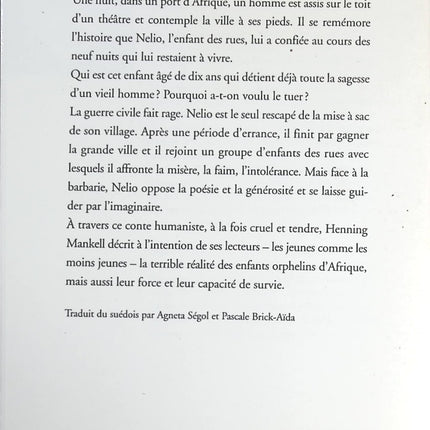 Comédia Infantil - Henning Mankell - livre