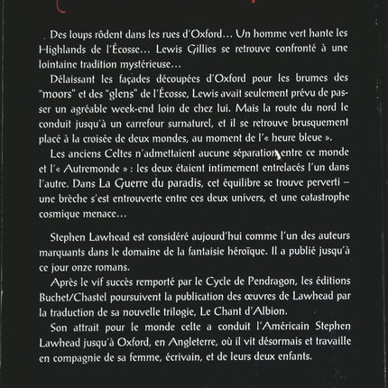 Chant d'Albion - Tome 1 - La guerre du paradis - Stephen Lawhead - livre
