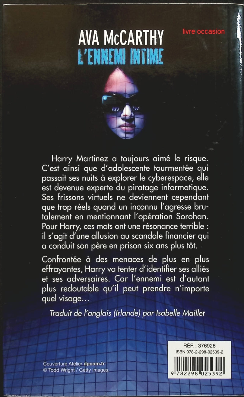 L'ennemi intime - Ava McCarthy - livre