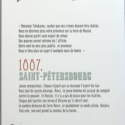 Terre noire, tome 1 : Les exilés du tsar - Michel Honaker - livre