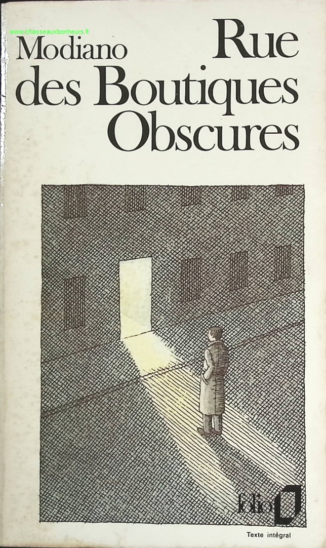Street of Obscure Shops - Patrick Modiano - 2007 - book