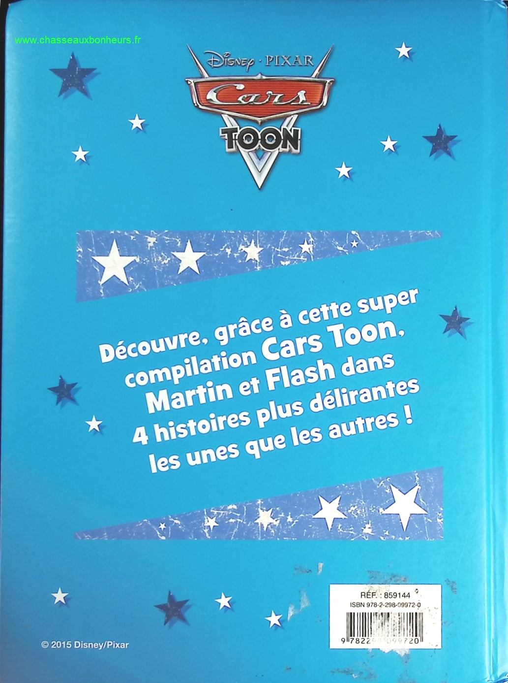 les nouvelles aventures de Flash et Martin - Cars - livre