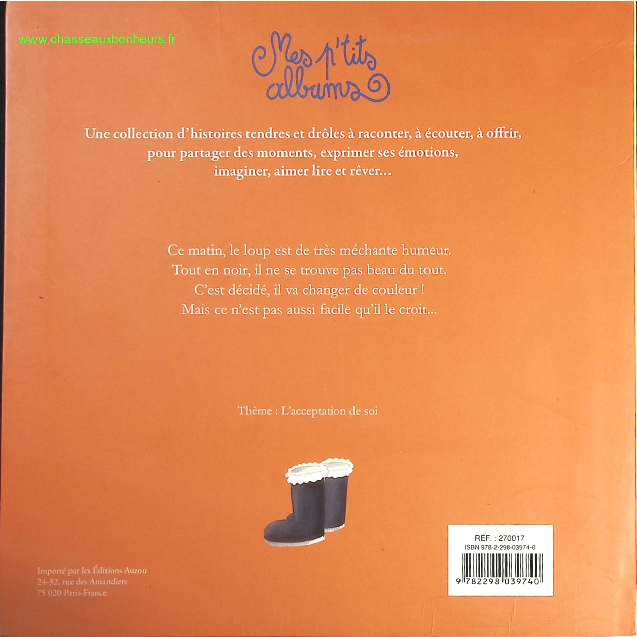 Le Loup Qui Voulait Changer De Couleur - Orianne Lallemand - livre