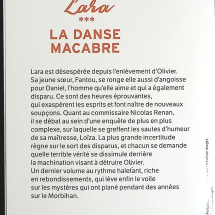 La Danse macabre Lara, Tome 3 - Marie-Bernadette Dupuy - livre