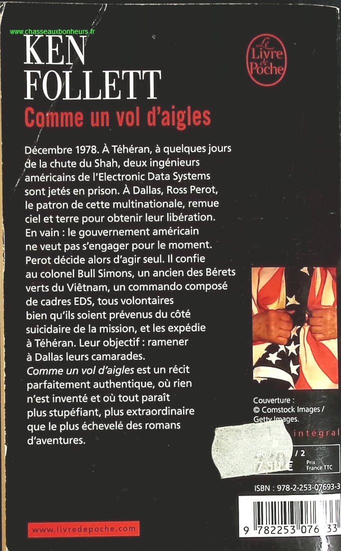 Comme un vol d'aigles - Ken Follett - livre