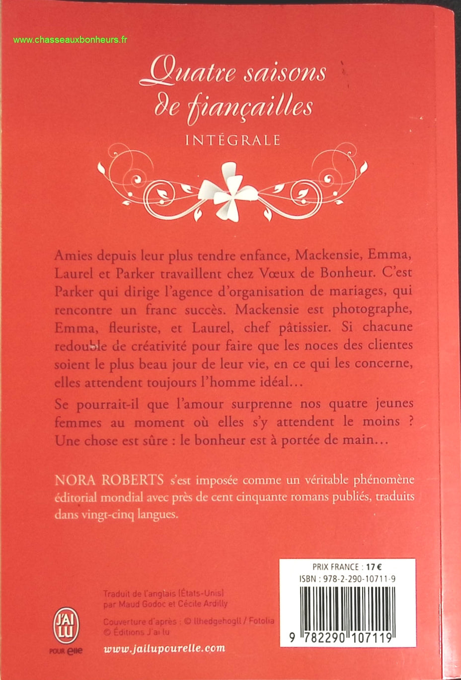 Quatre saisons de fiançailles - Intégrale - Nora Roberts - livre