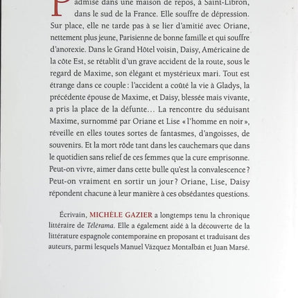 Les Convalescentes - Michèle Gazier - livre