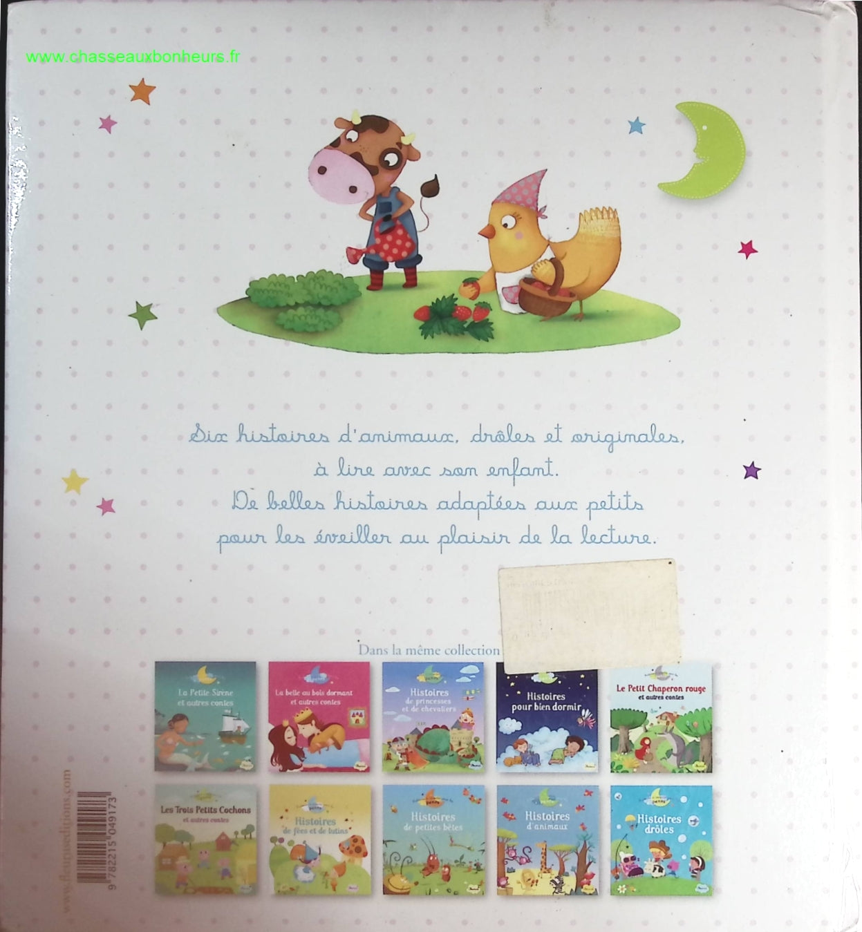 Histoires d'animaux - Christelle Chatel - livre