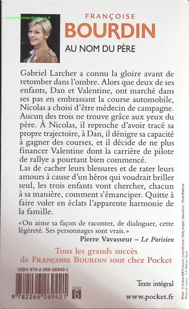 In the Name of the Father - Françoise Bourdin - book