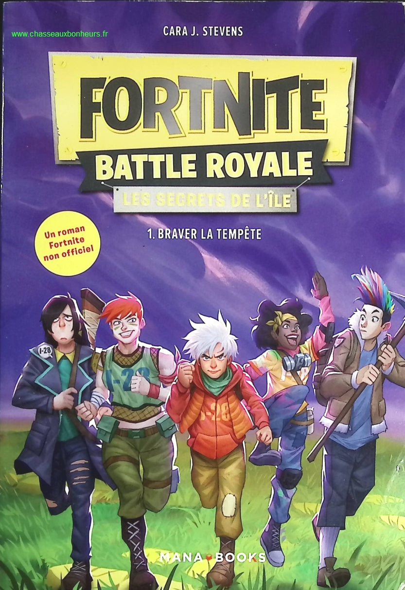 Fortnite Battle Royale - Les Secrets de l'île tome 1 - Stevens Cara J. - livre