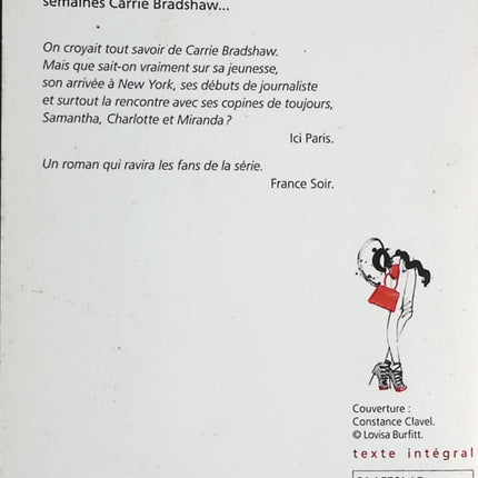 Summer and the City Le Journal de Carrie tome 2 - Candace Bushnell - livre