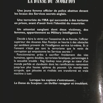 La danse du scorpion - Reg Gadney - livre