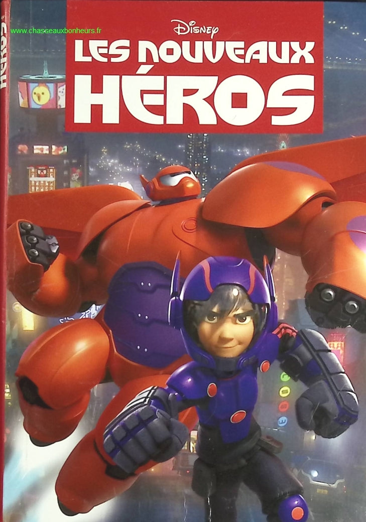 Les nouveaux héros - Disney - livre