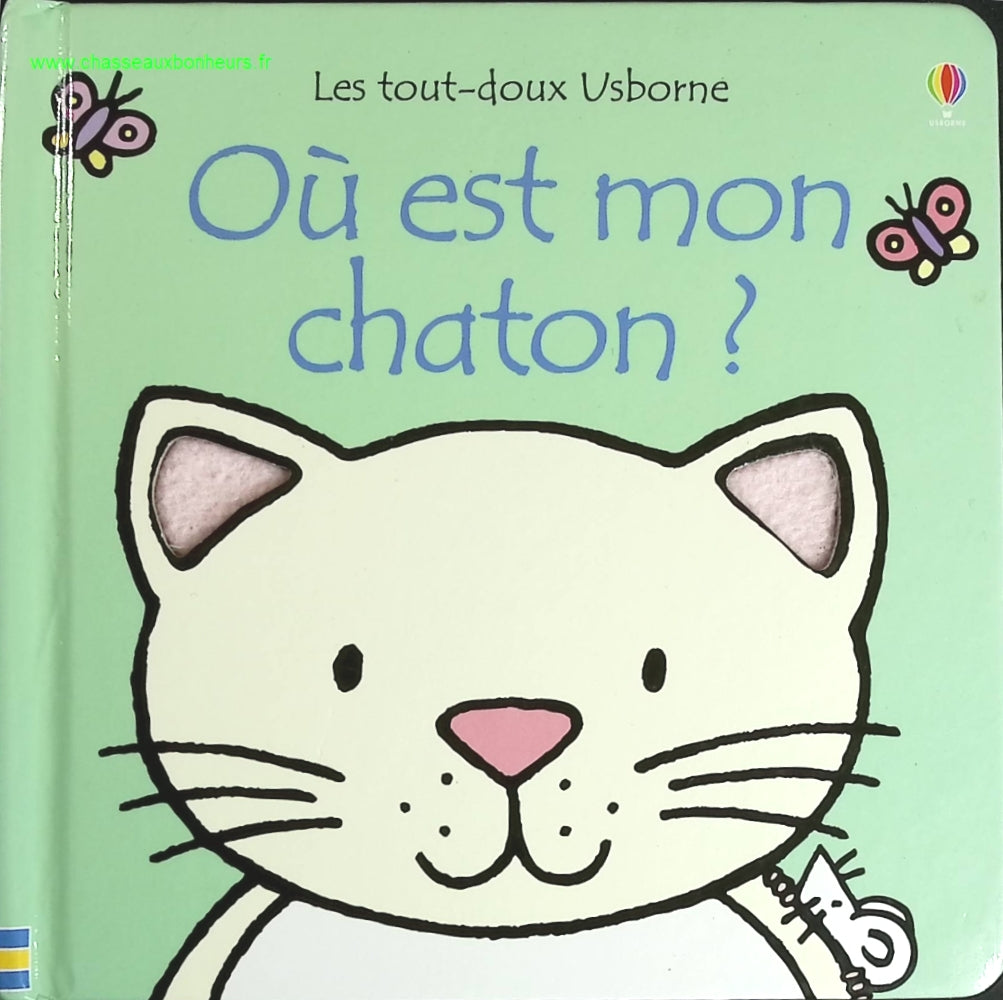Où est mon chaton ? - Les tout-doux Usborne - livre