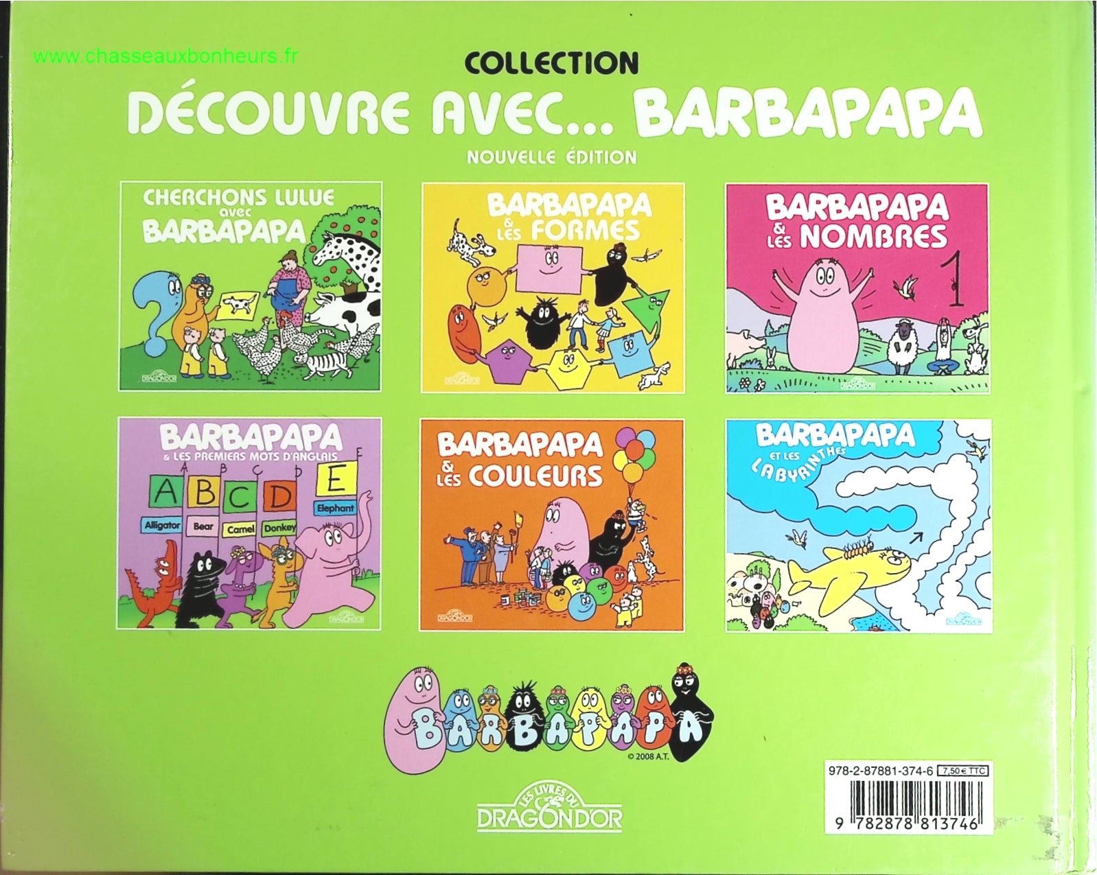 Cherchons Lulue avec Barbapapa - Annette Tison - livre