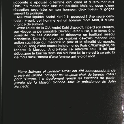 Le Nid du faucon - Leonard Gross Pierre Salinger - livre