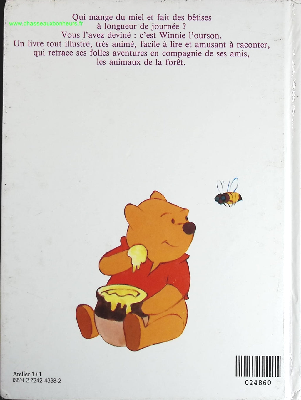 Winnie l'ourson - Disney - livre