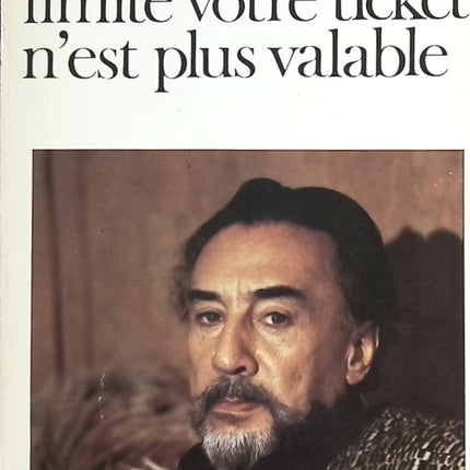 Beyond this limit your ticket is no longer valid - Romain Gary - new book