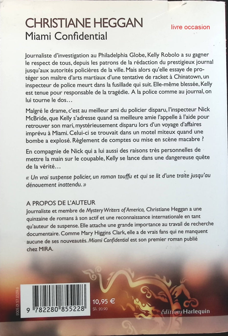 Miami Confidential - Christiane Heggan - Livre