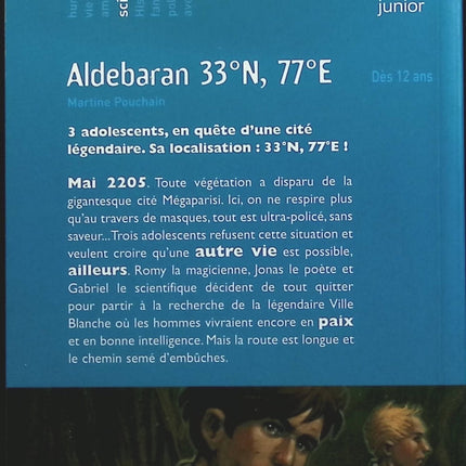 Aldébaran 33°N, 77°E - Martine Pouchain - Livre
