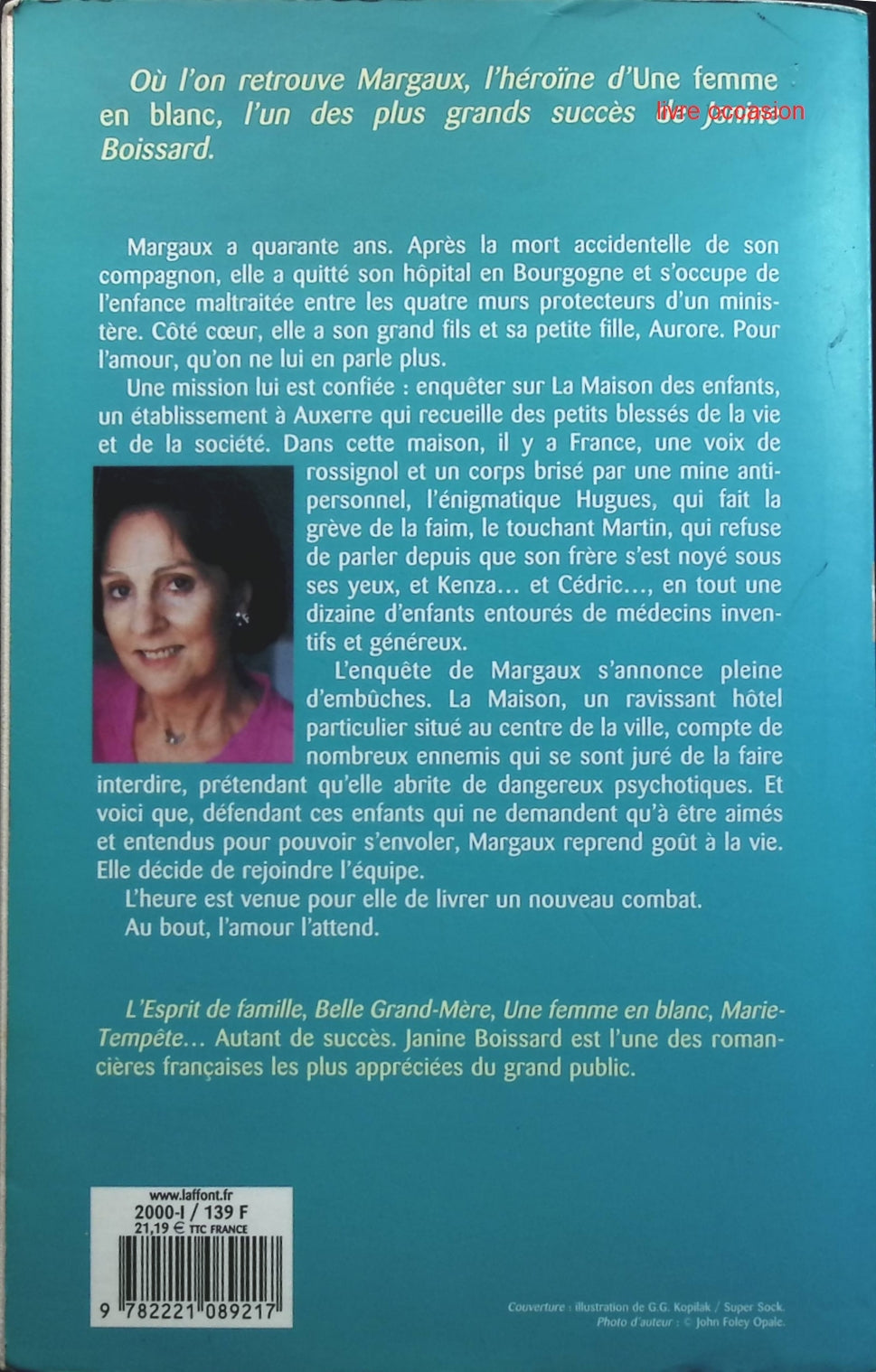 La maison des enfants - Janine Boissard - Livre