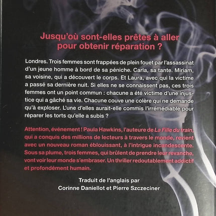 Celle qui brûle - Paula Hawkins - livre