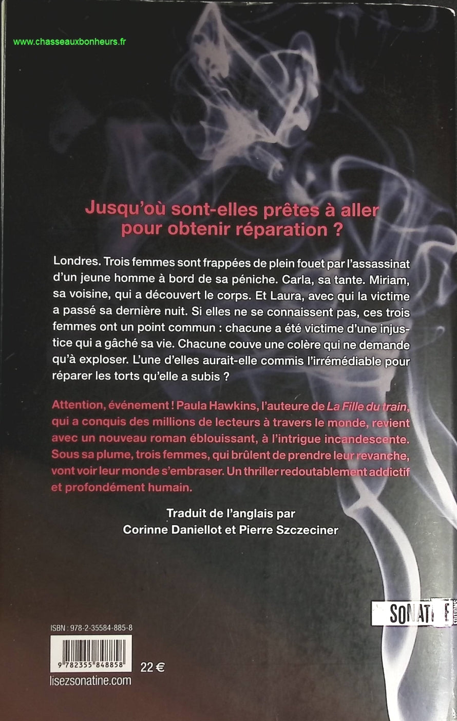 Celle qui brûle - Paula Hawkins - livre