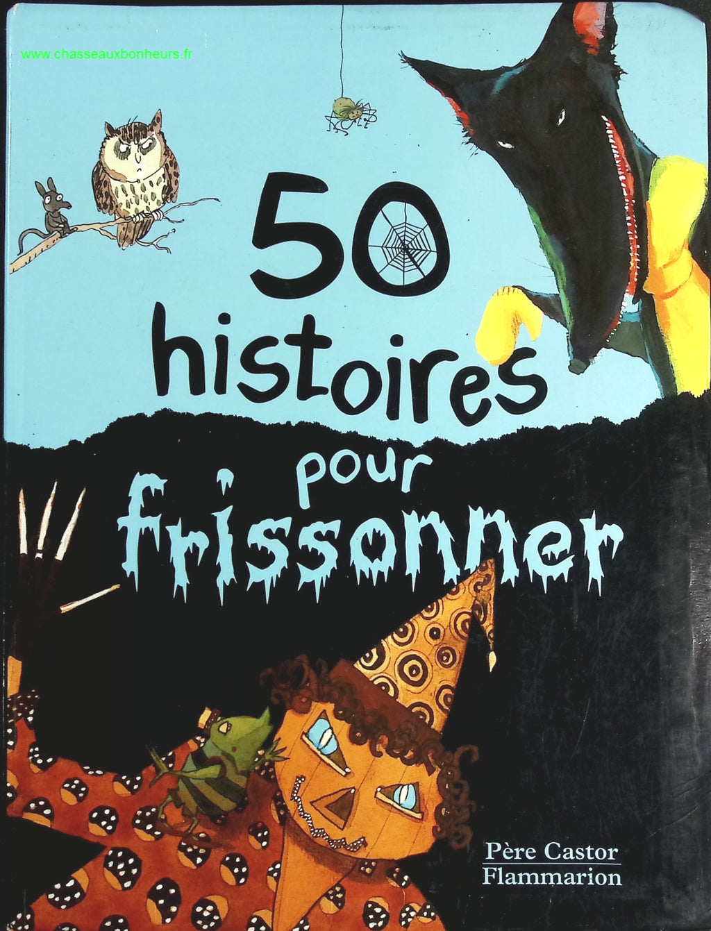 Cinquante histoires pour frissonner - collectif  - livre