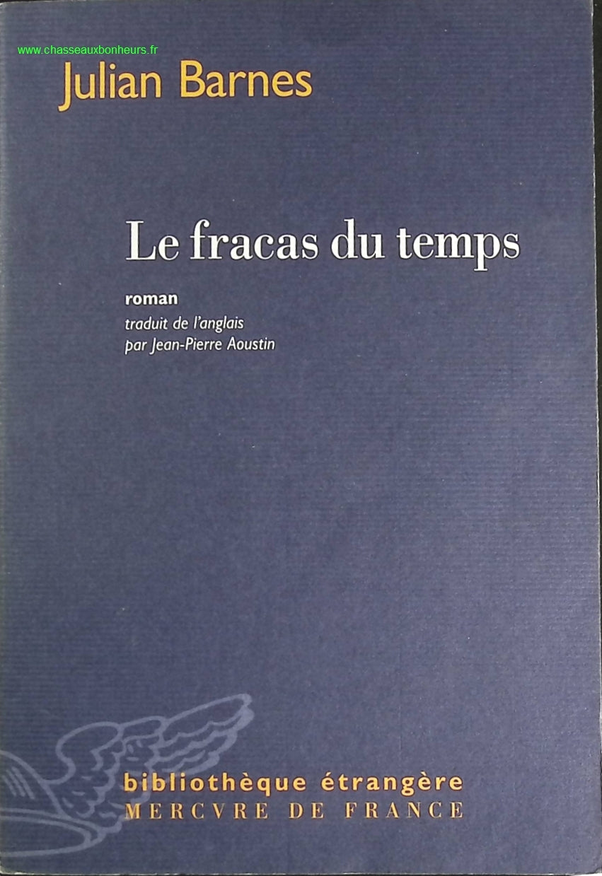 Le fracas du temps - Julian Barnes - livre