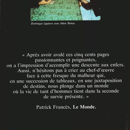 La cité De La Joie - Dominique Lapierre - livre