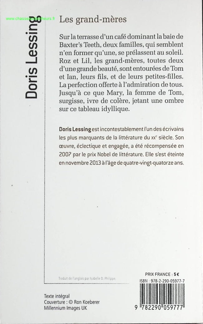 Les grands-mères - Doris Lessing - livre