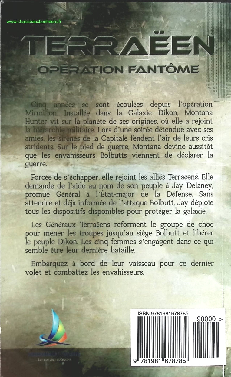 Terraëen - Opération Fantôme - Cherylin A. Nash, Lou Jazz - livre