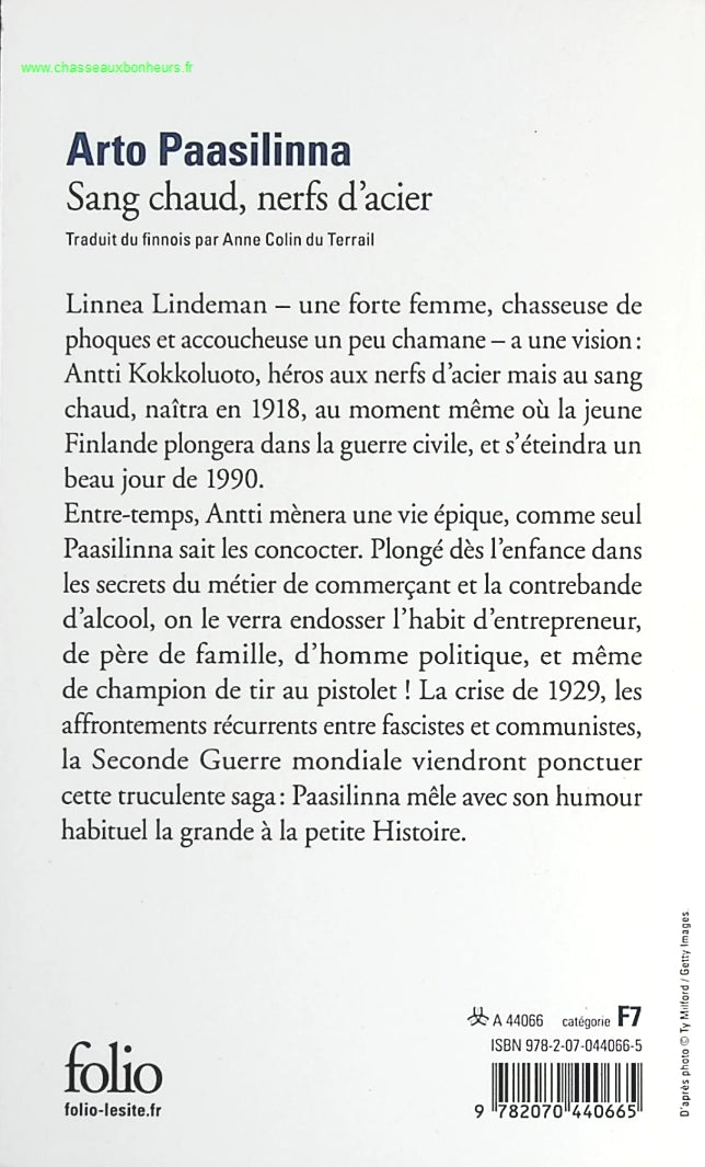 Sang chaud, nerfs d'acier - Arto Paasilinna - livre