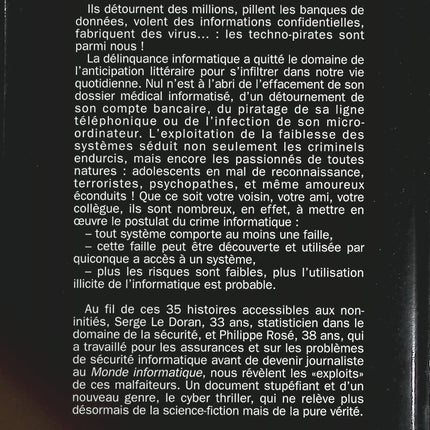 Cyber thrillers - Serge Le Doran - livre