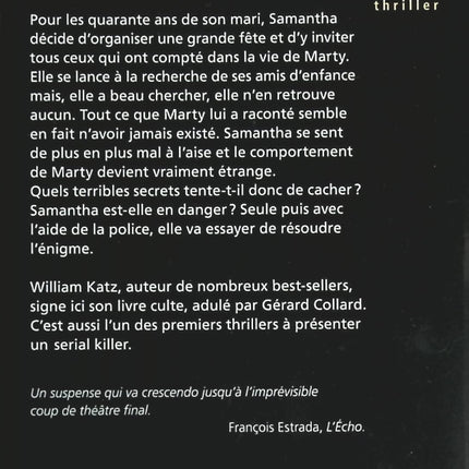 Fête fatale - William Katz - livre