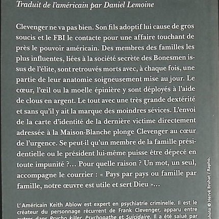 L'Architecte - Keith Ablow - livre